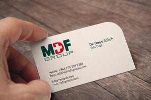 Embossed-Business-Card-MockUp کارت ویزیت فانتزی