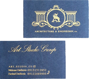 black-gold-visit-card-3 کارت ویزیت مشکی ضخیم طلاکوب