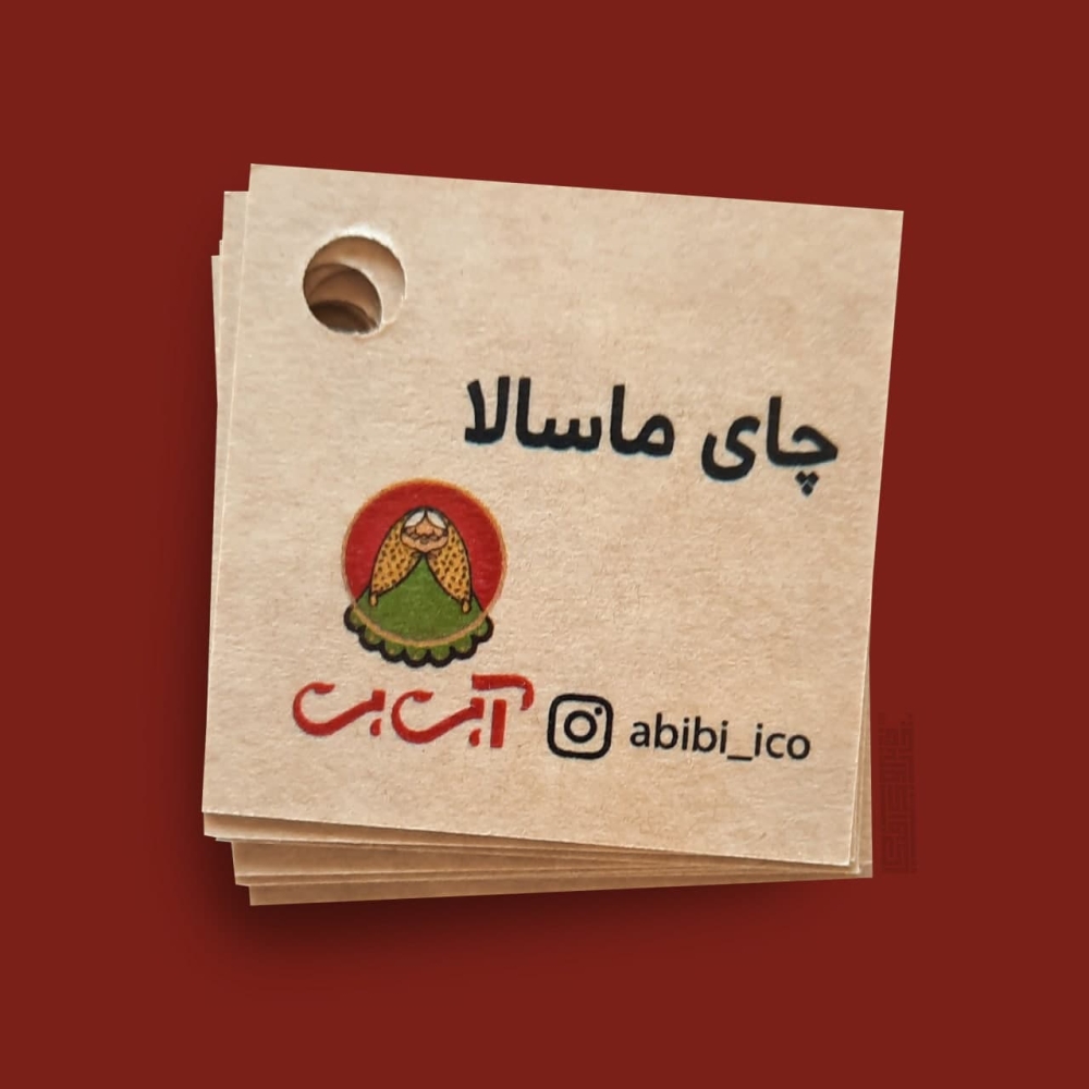 اتیکت پانچدار کرافت سوئدی