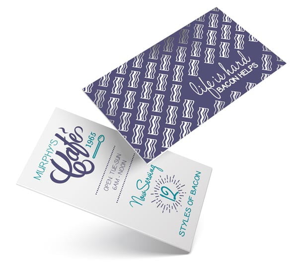 طراحی پشت کارت ویزیت