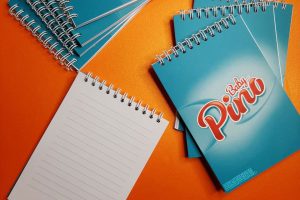 دفترچه یادداشت صحافی فنر دوبل
