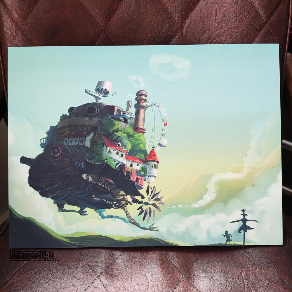قلعه معلق هاول Howl's Moving Castle پوستر قلعه معلق هاول Howl's Moving Castle