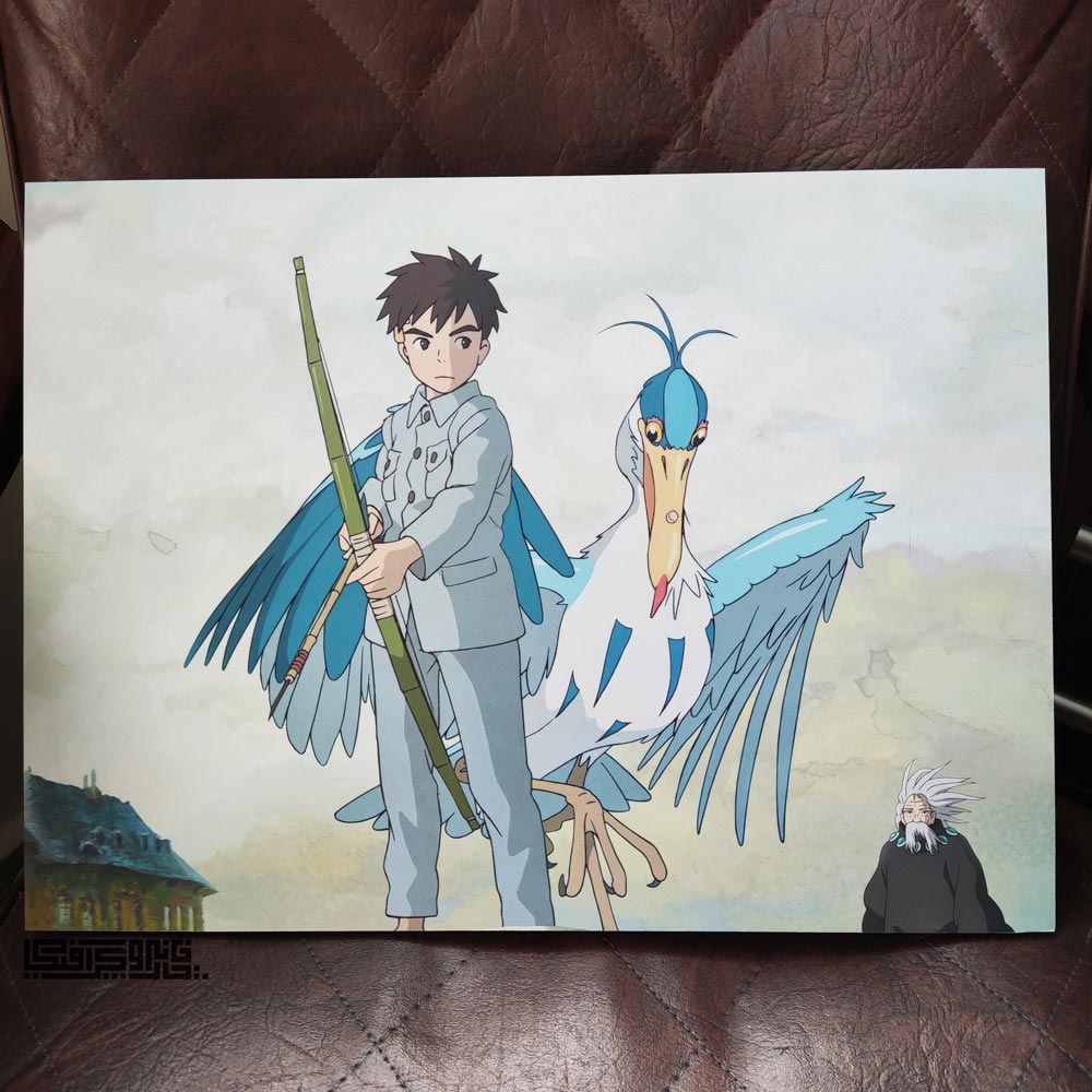 پوستر پسر و مرغ ماهیخوار the boy and the heron پوستر پسر و مرغ ماهیخوار the boy and the heron
