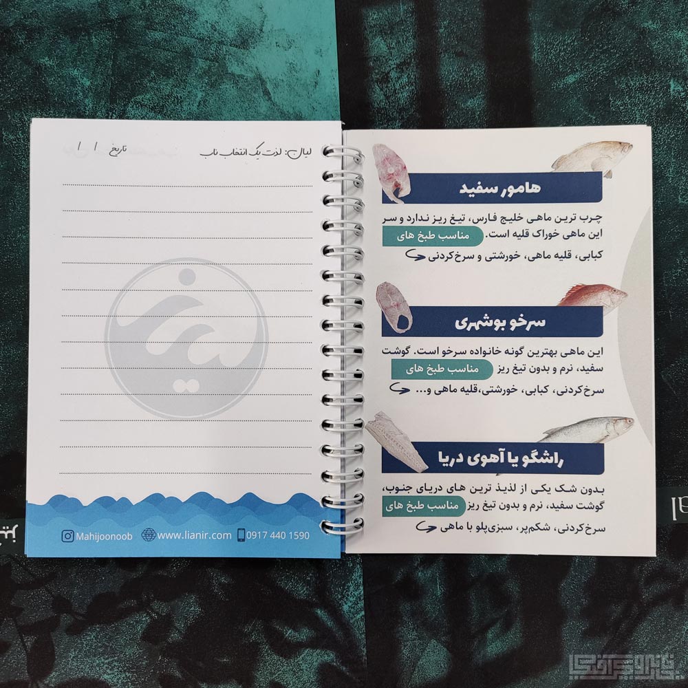دفترچه-تبلیغاتی-جلد-گلاسه-داخلی-تحریر-رنگی دفترچه تبلیغاتی جلد گلاسه داخلی تحریر رنگی